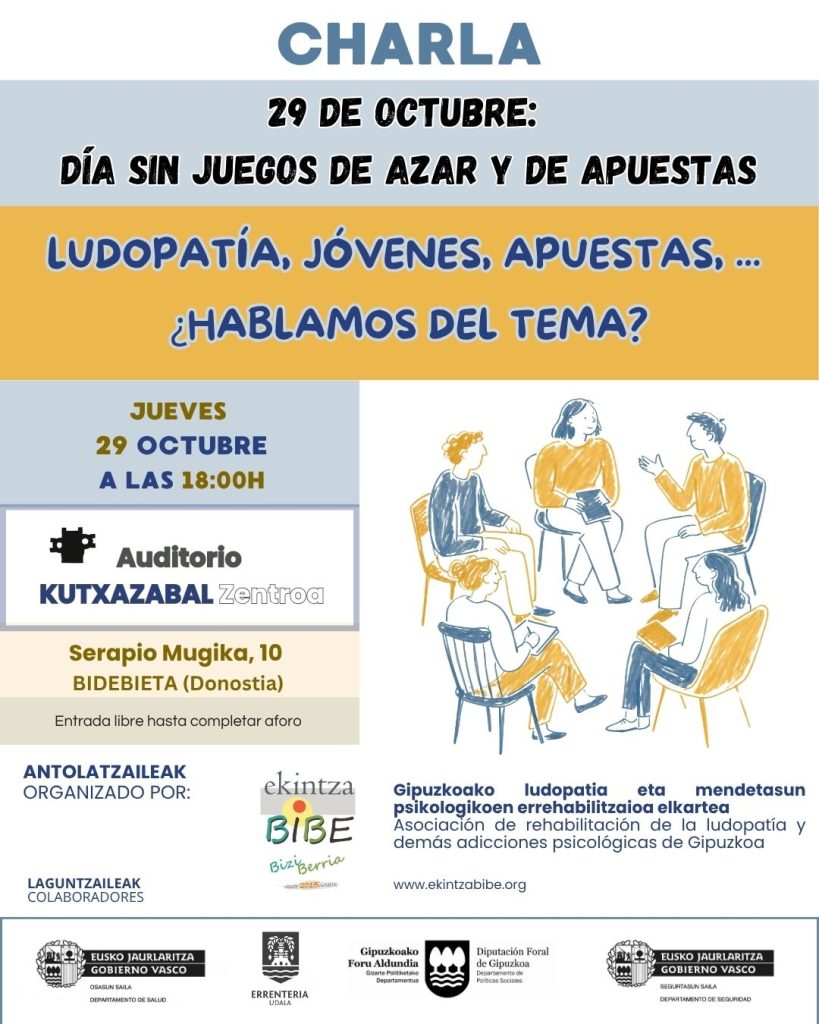 Cartel día sin juegos de azar edición 2026